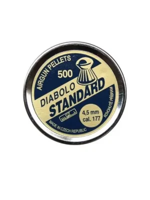 Diabolky Kovohutě Příbram Standard 500, 4,5mm (.177) Sleva