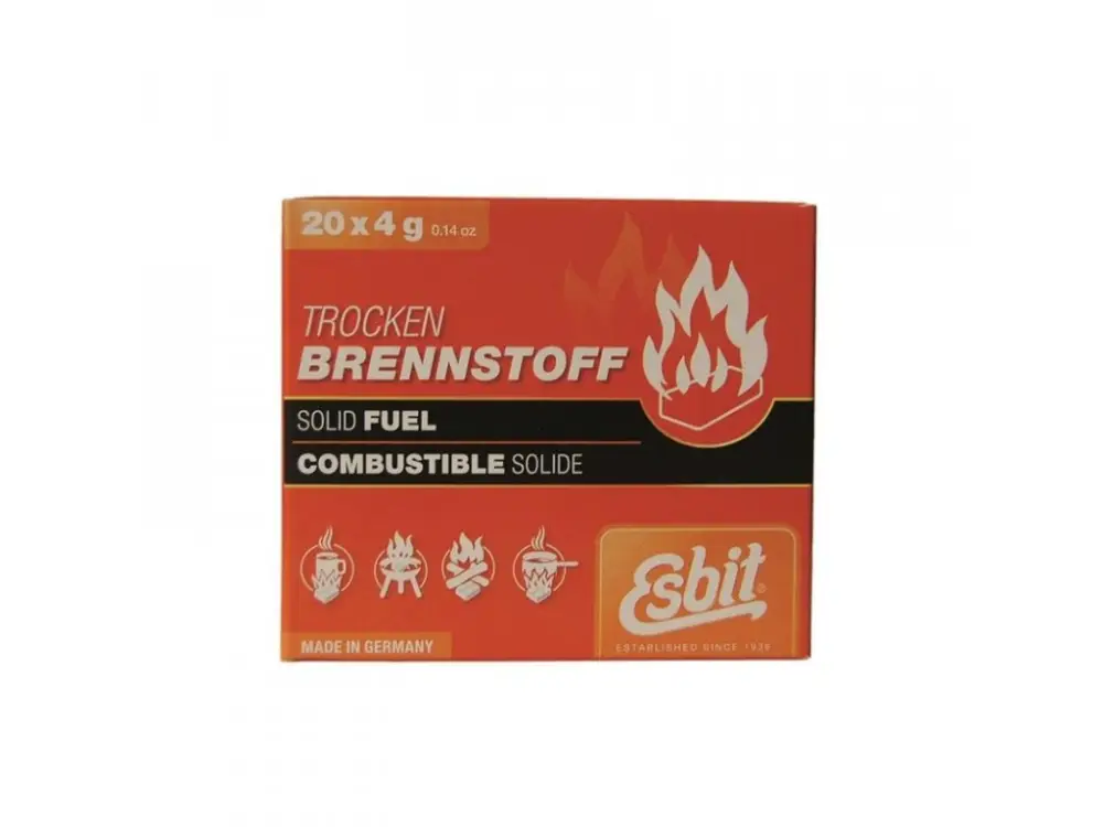 Nejlepší Volba Líh pevný ESBIT® BW 20x4g