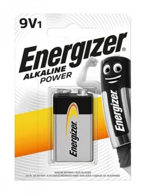 Energizer ALKALINE POWER BATERIE 9V 1ks Rychlé Dodání