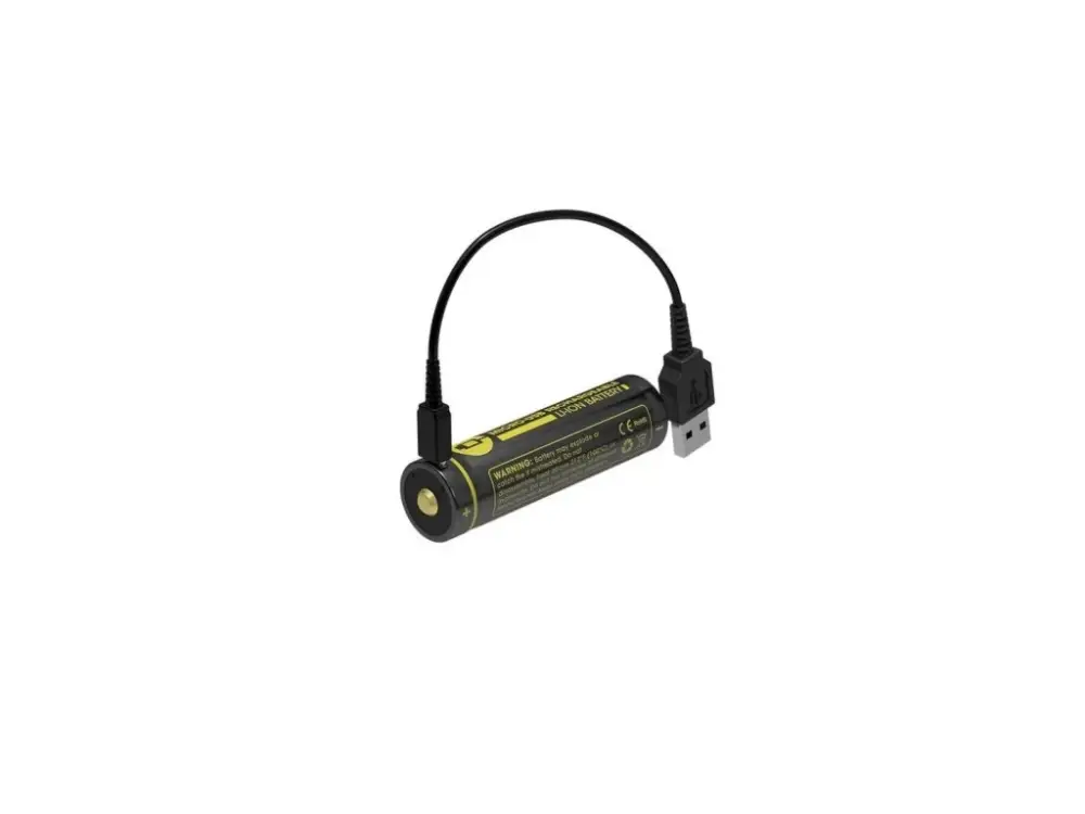 Nejlepší Cena NITECORE Li-ion akumulátor typu 18650 s USB-C dobíjením, 2600 mAh