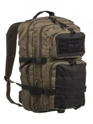 Batoh MIL-TEC US Assault 36l Green/Black Levný
