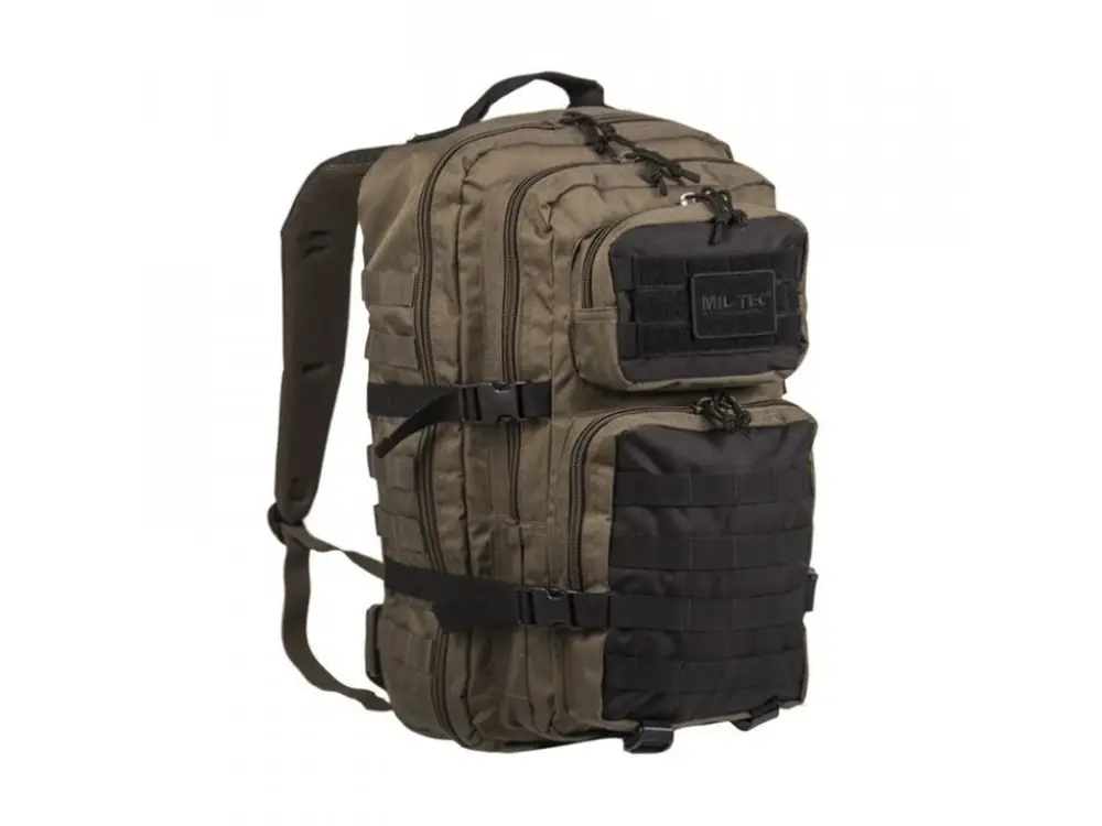 Batoh MIL-TEC US Assault 36l Green/Black Levný