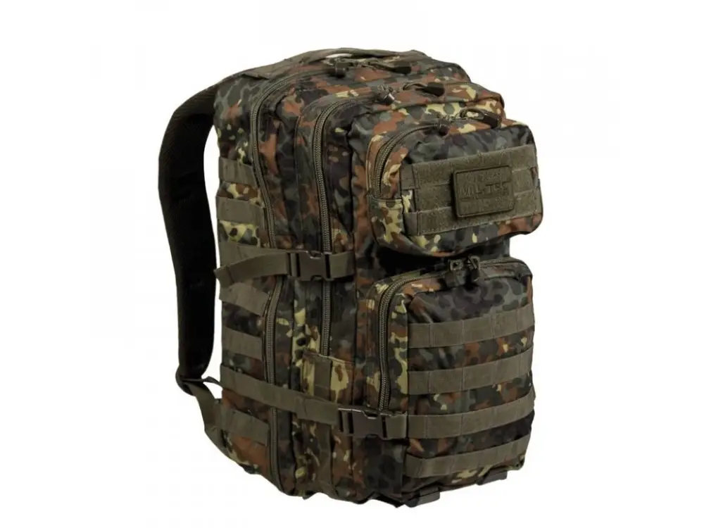 Batoh MIL-TEC US Assault Pack LG 36l Flecktarn Cenový Hit