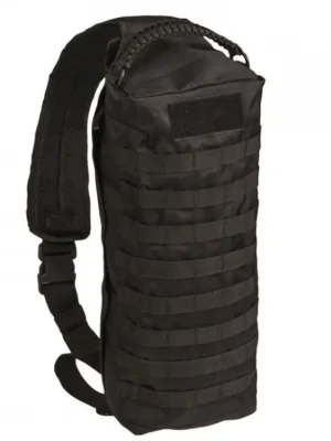Batoh MIL-TEC SLING BAG TANKER jednopopruhový Black Finální Výprodej
