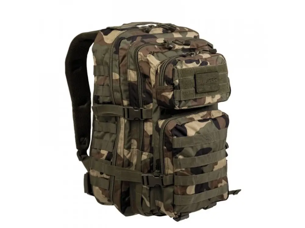 Batoh MIL-TEC US Assault Pack LG 36l Woodland Cenově Výhodný