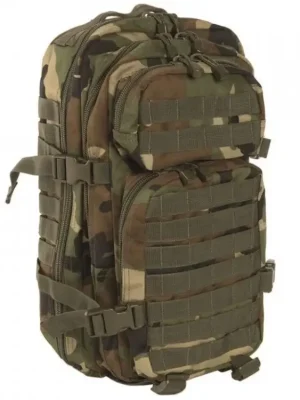 Batoh MIL-TEC US Assault Pack SM 20l Woodland Horká Nabídka