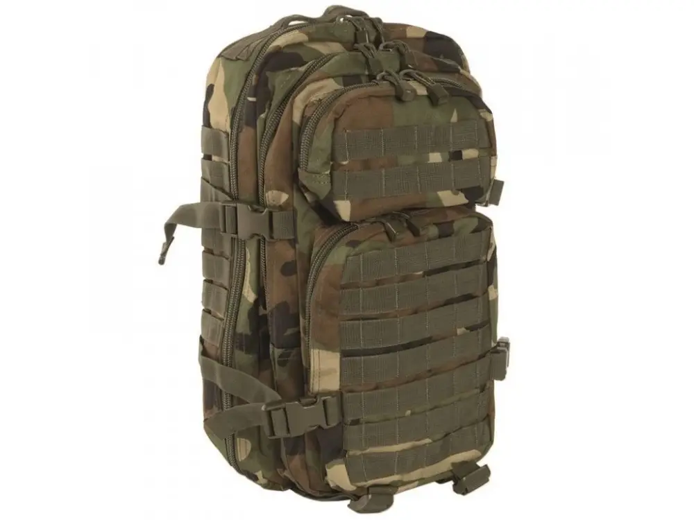Batoh MIL-TEC US Assault Pack SM 20l Woodland Horká Nabídka