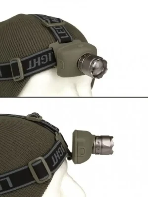 Super Cena Čelovka MIL-TEC LED CREE ZOOM