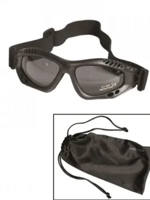 Autentický Brýle MIL-TEC Commando Air Black - kouřová skla