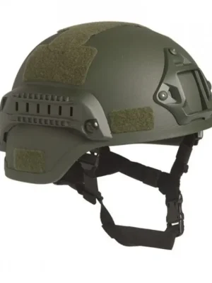 Novinka Helma MIL-TEC US M.I.C.H 2002 W/RAIL Olive - repro