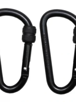 Karabina Max-Fuchs ALU Black 8 cm - set 2ks Doprava Zdarma