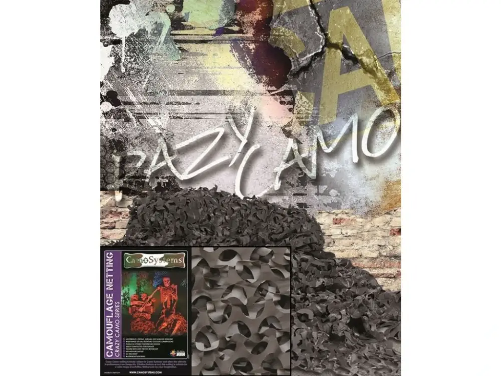 Oblíbený Maskovací síť MIL-TEC CRAZY CAMO 240 x 600 cm Night