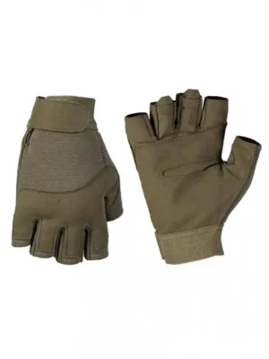 Rukavice MIL-TEC Army bez prstů Olive Cenově Výhodný