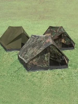 Stan MIL-TEC "MINI PACK SUPER" pro 2 osoby Flecktarn 205 x 145 x 100 cm Rychlé Dodání