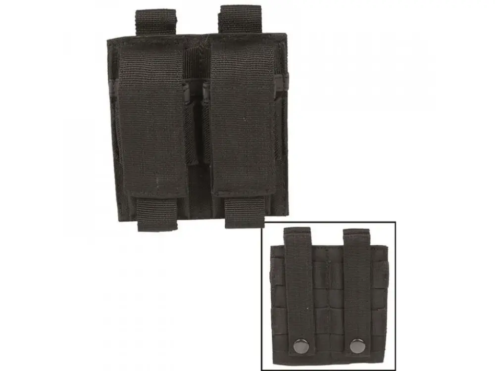 Výprodej Sumka MIL-TEC na pistolové zásobníky dvojitá MOLLE Black