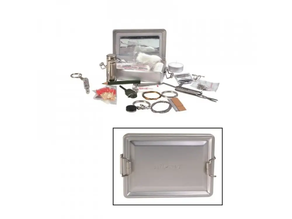 Akční Cena Survival Kit MIL-TEC box ALU