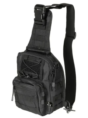 Finální Výprodej MFH-Crossbody taška přes rameno, "MOLLE", černá