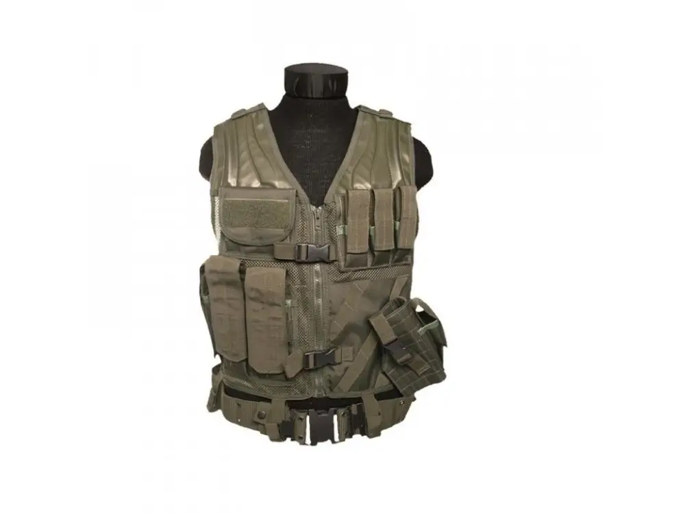 Super Cena Taktická vesta MIL-TEC USMC Olive
