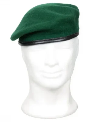 Baret Max-Fuchs COMMANDO Tmavě zelený Ověřený