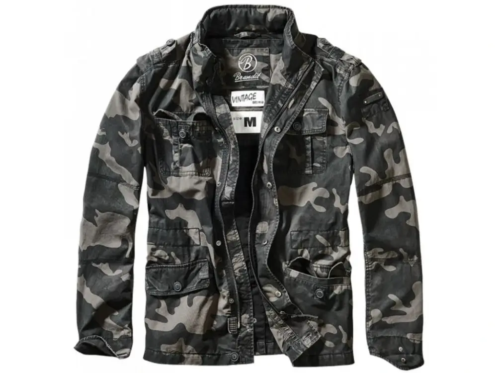 Bunda Brandit Britannia Darkcamo Levný