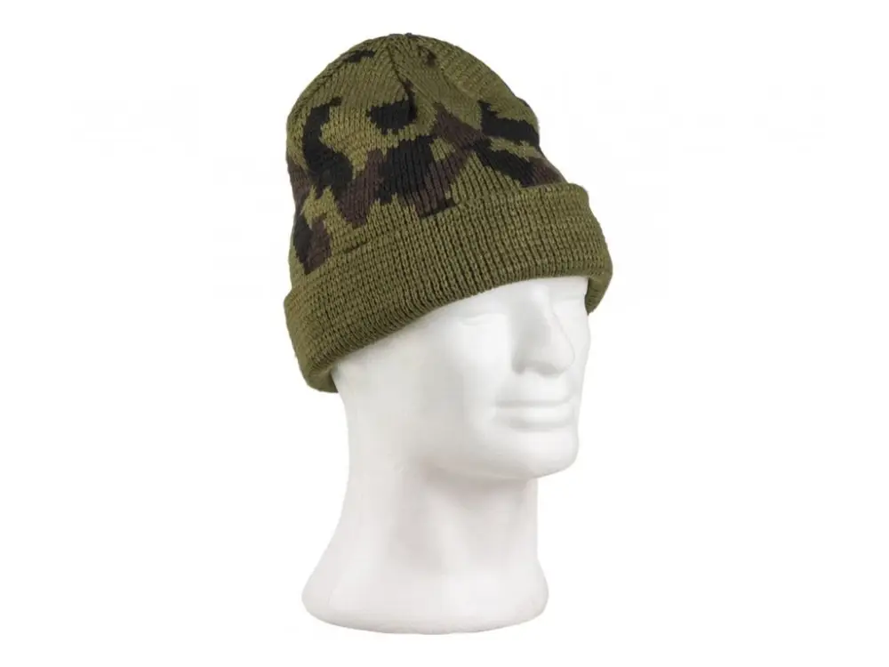Čepice MIL-TEC pletená Woodland - hrubší úplet Must-Have