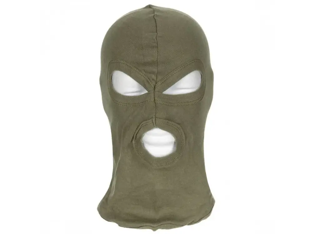 Kukla Max-Fuchs Balaclava Bavlna tříotvorová Olive Výhodná Nabídka