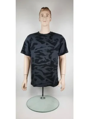 LOSHAN Maskáčové triko NIGHT CAMO krátký rukáv Originální