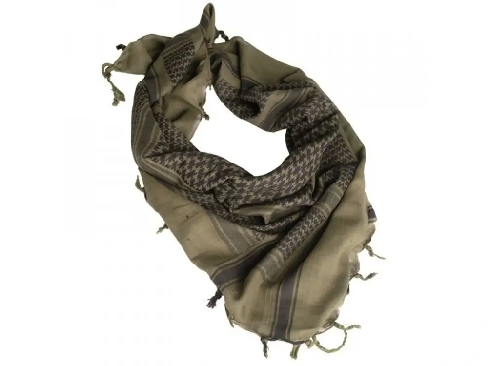 Vysoce Kvalitní Šátek MIL-TEC SHEMAGH Olive/Black
