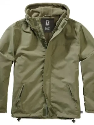 Větrovka Brandit WINDBREAKER Frontzip Olive Originální