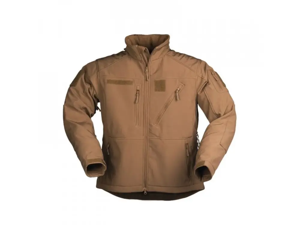 Bunda MIL-TEC Softshell SCU 14 Dark Coyote Akční Nabídka
