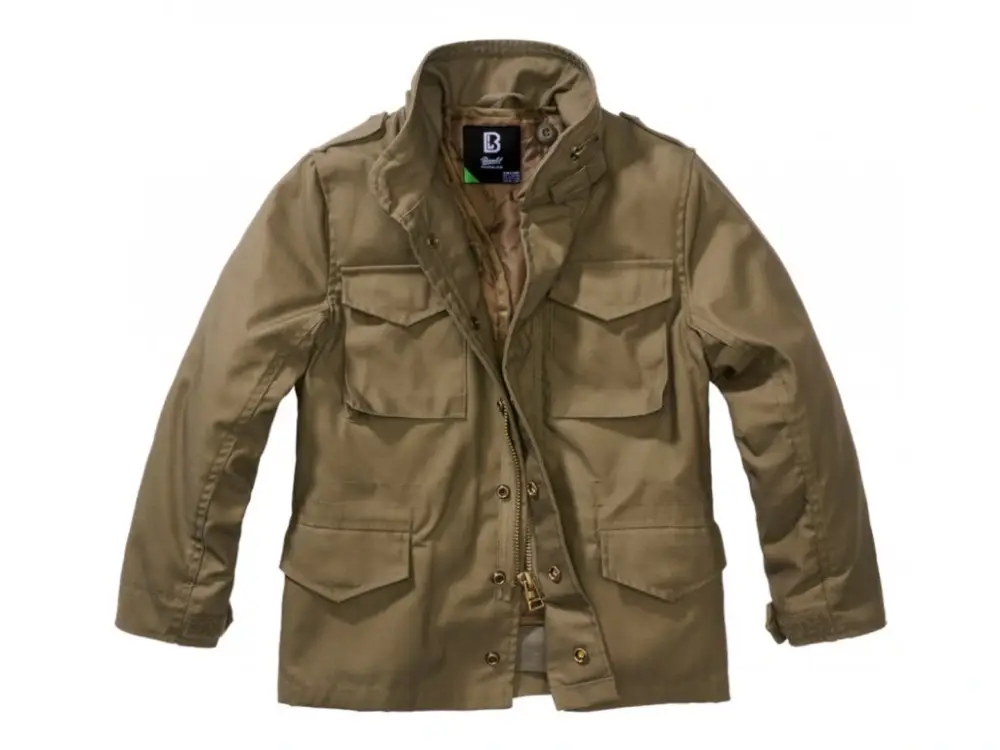 Kabát dětský Brandit M65 Standard Olive Autentický
