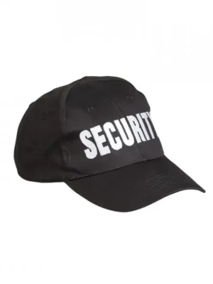 Čepice MIL-TEC Baseball Security Černá Ověřený