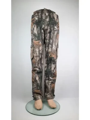 LOSHAN Kalhoty vzor REAL TREE světlé Levný