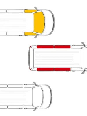 Akce Vnitřní termoclona pro VW T4 - různé varianty umístění