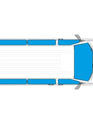 Vnitřní termoclona pro pro Ford Tourneo Custom Víkendová Akce