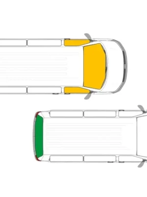 Must-Have Vnitřní termoclona pro Renault Master - různé varianty umístění