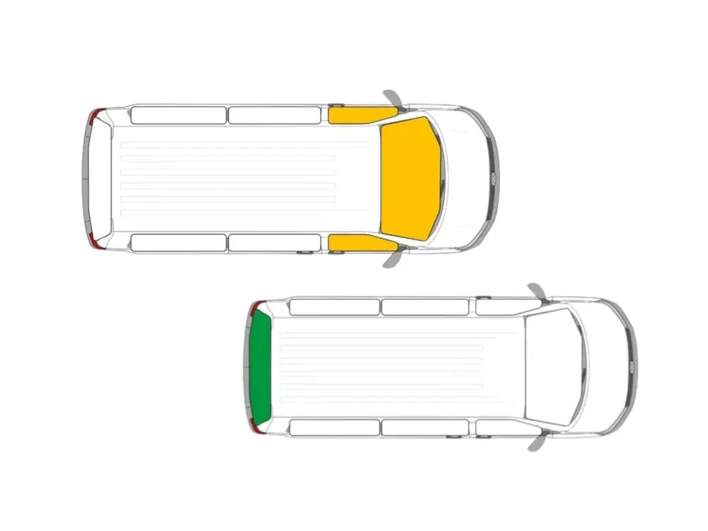 Must-Have Vnitřní termoclona pro Renault Master - různé varianty umístění