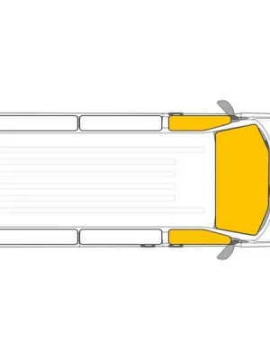 Časově Omezené Vnitřní termoclona pro VW T5 a T6 od roku 2003