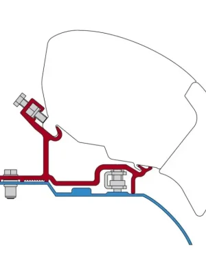 Adaptér pro střešní markýzy Fiamma F65, F65 S a F65 L Ihned K Objednání