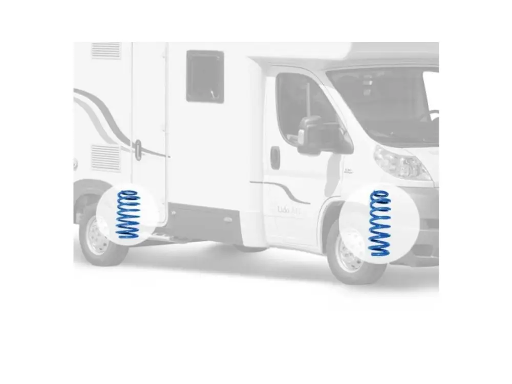 Must-Have Vinuté pružiny pro přední nápravu Ducato 250/ Boxer/ Jumper od roku 2006