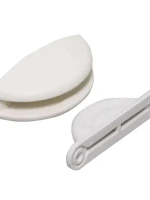 Omezená Nabídka Držák na dveře 1ks bílý plast