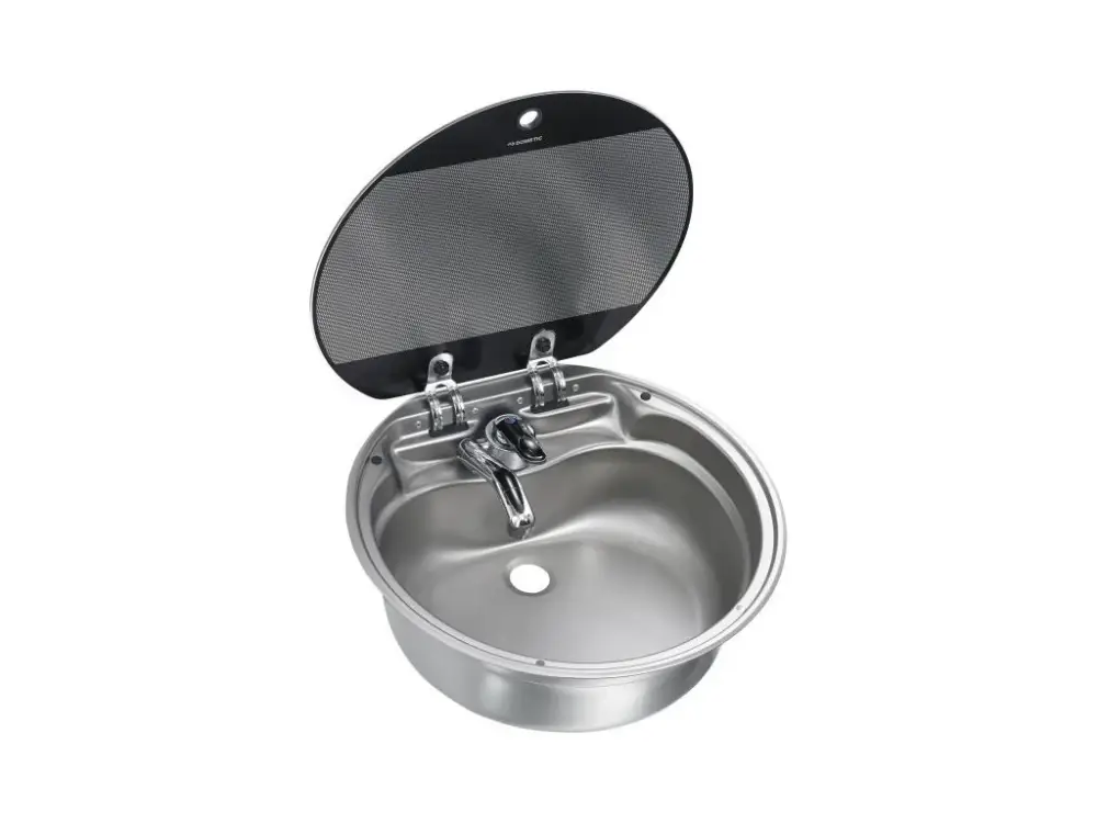 Víkendová Akce Kulatý nerezový dřez Dometic SNG 420