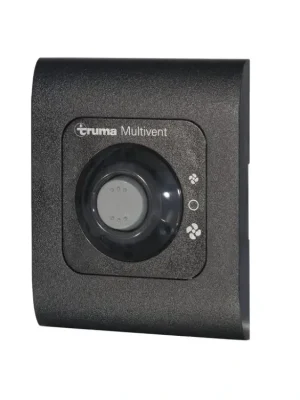 Vysoce Kvalitní Teplovzdušný ventilátor Truma Multivent 12V, černý ovládací panel
