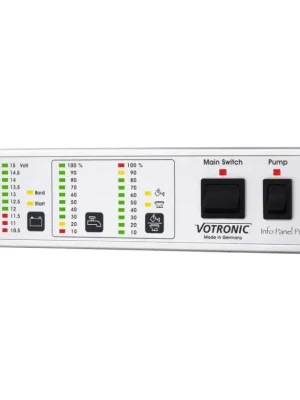 Oblíbený Panel pro sledování stavu baterie a nádrží - 12 V