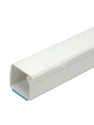 Nejlepší Cena Kabelový kanál 7x12 mm L2000 mm. S fóliovým krytem závěsu, samolepicí