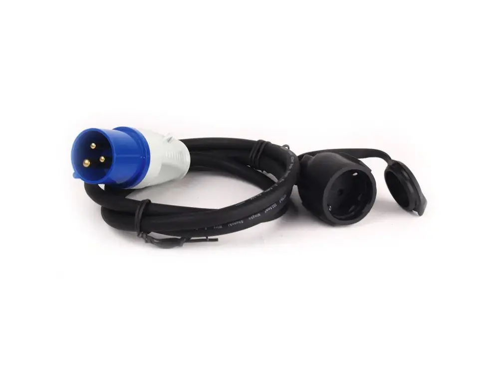 Připojovací adaptérový kabel Carbest CEE/Schuko 3x2,5mm², délka 0,4m Dokud Zásoby Vydrží