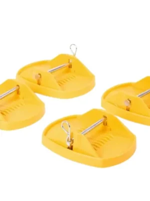 Víkendová Akce Podložky Carbest pod stabilizační nohy - sada 4 kusů