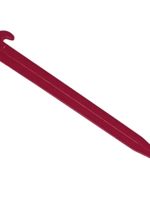 Stanové kolíky z plastu, červené, délka 20 cm, 5 kusů v balení SB Cenově Výhodný