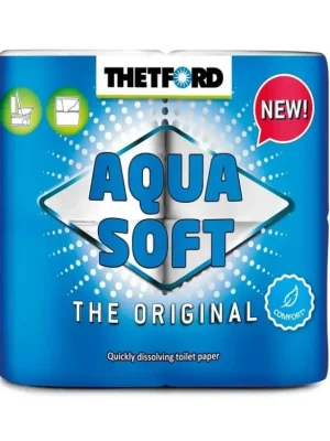 Toaletní papír Aqua Soft BAG 4 Nová Kolekce