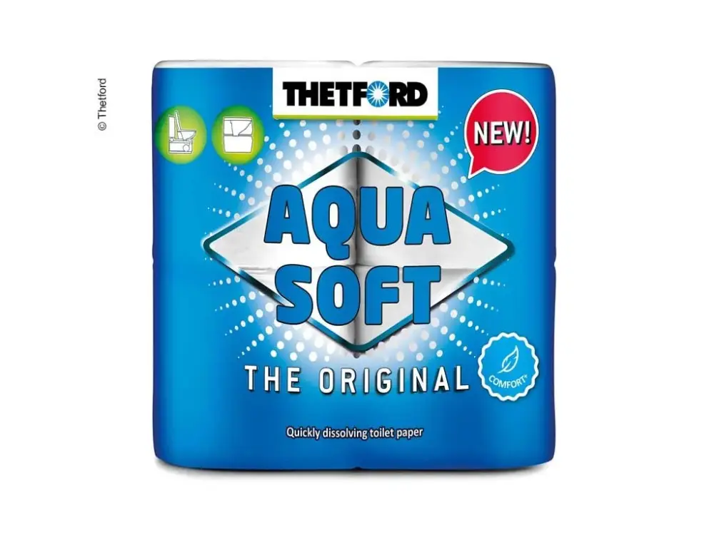 Toaletní papír Aqua Soft BAG 4 Nová Kolekce